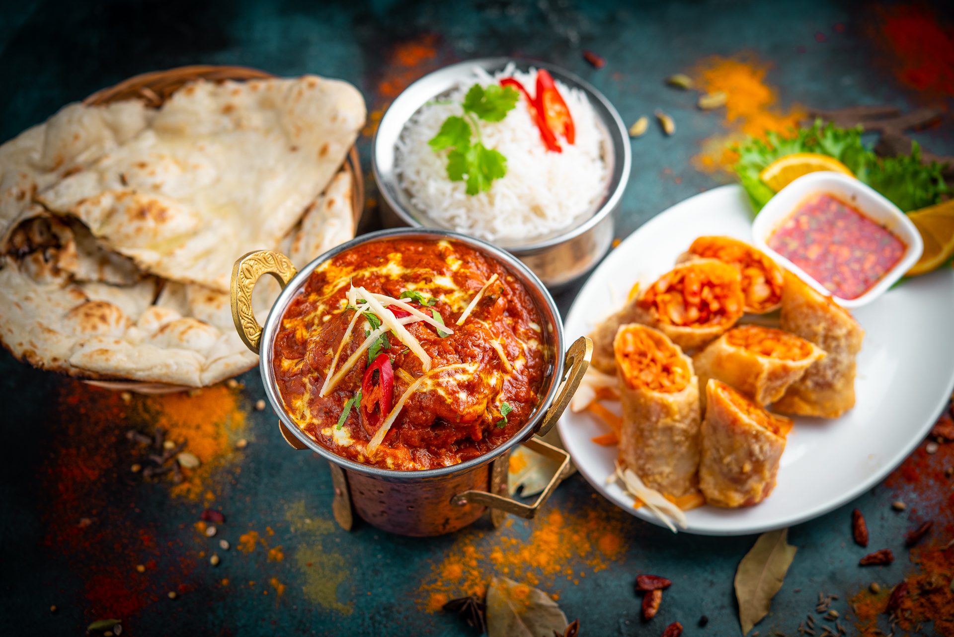 Kana tikka masala kombo