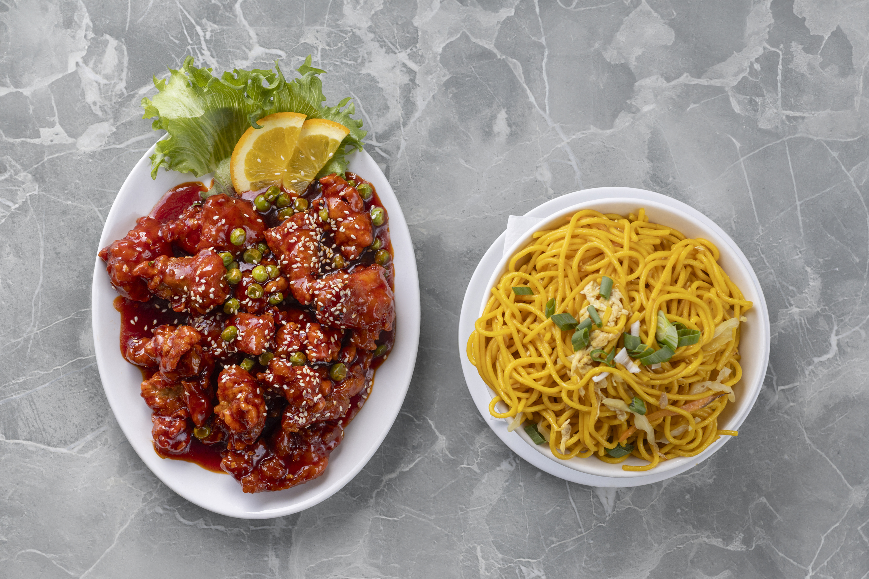 Honey chicken combo